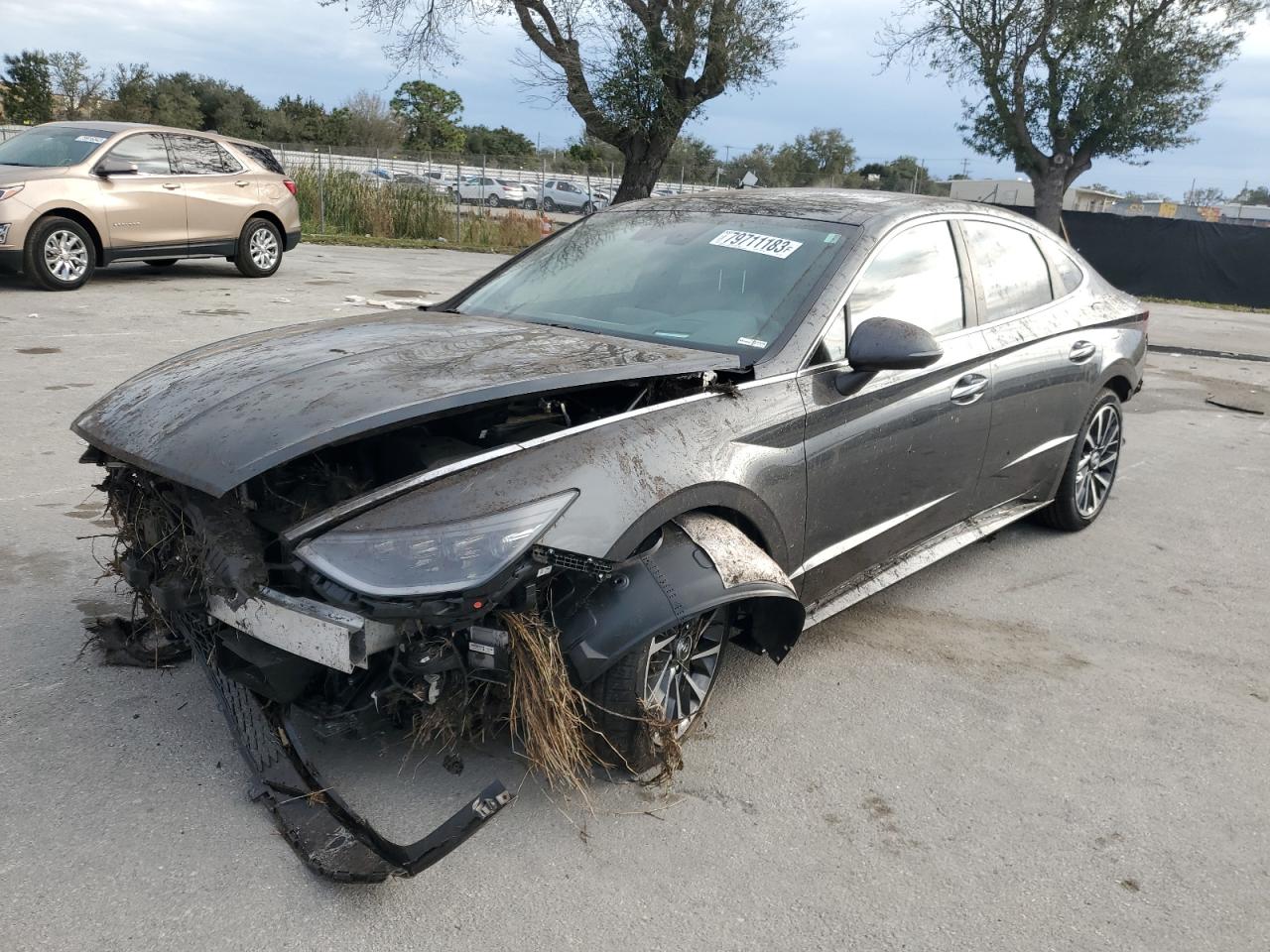 Изображение 1 2021 HYUNDAI SONATA LIMITED 2021 с VIN KMHL34J25MA154923