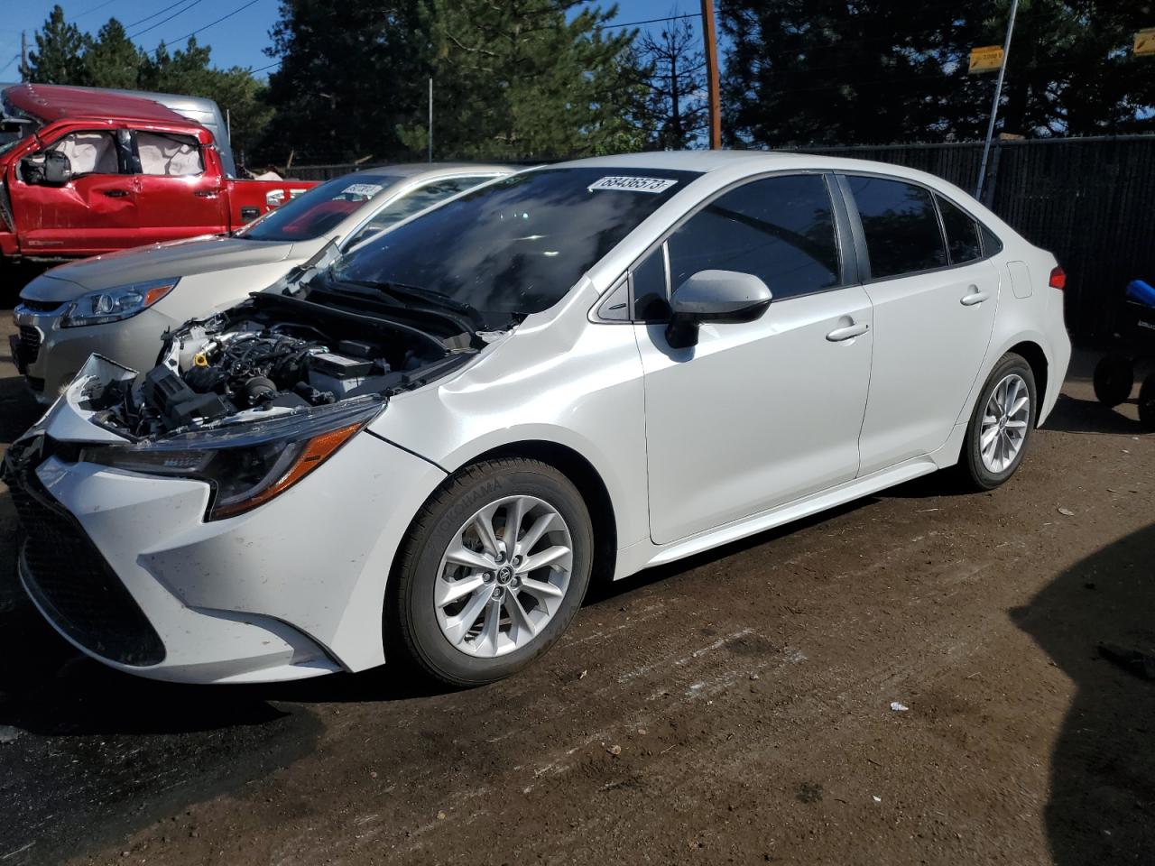 Obraz 1 z 2022 TOYOTA COROLLA LE 2022 z VIN JTDVPMAE7N3033621