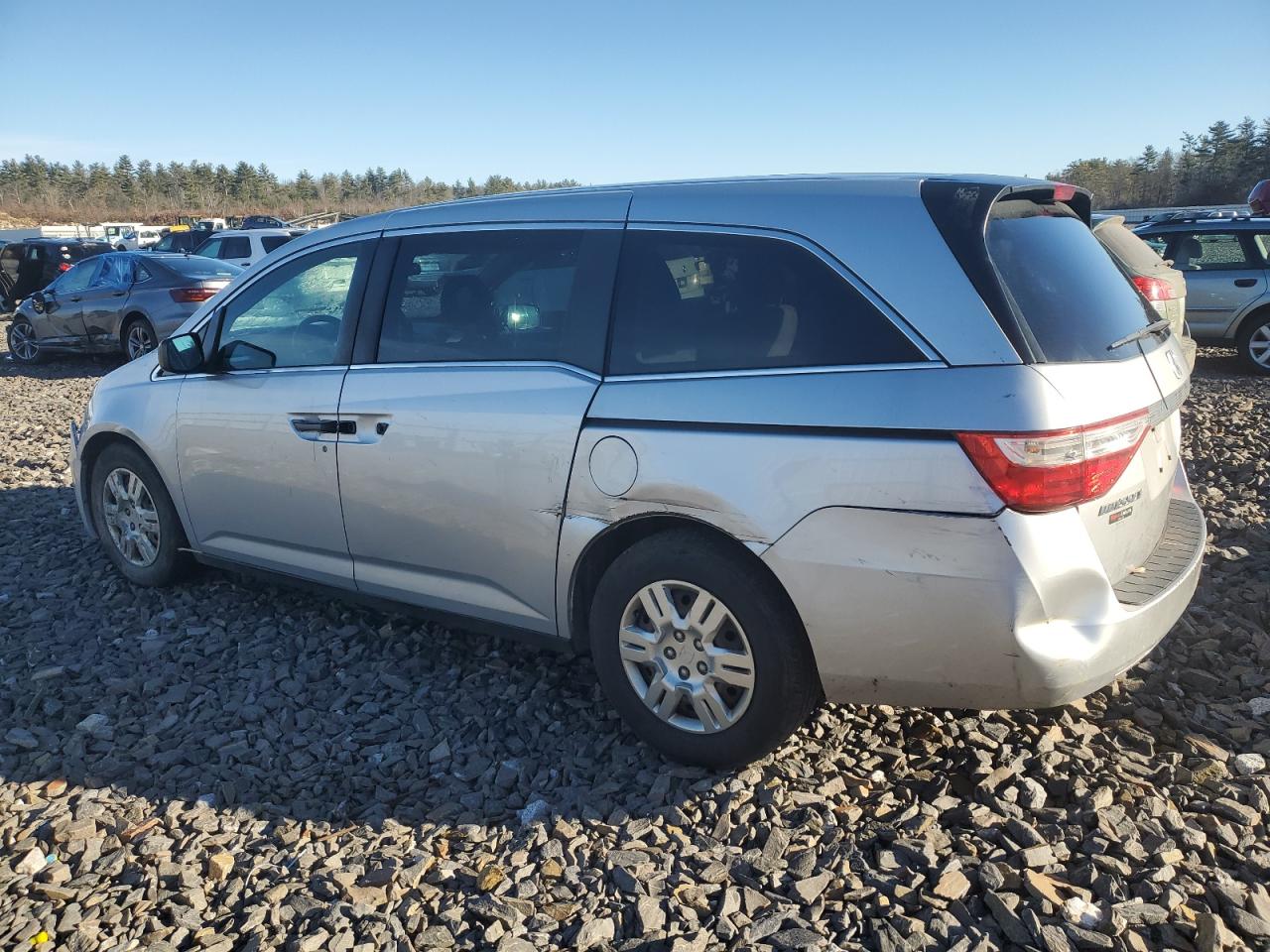 Image 2 of 2013 HONDA ODYSSEY LX 2013 with VIN 5FNRL5H22DB048155