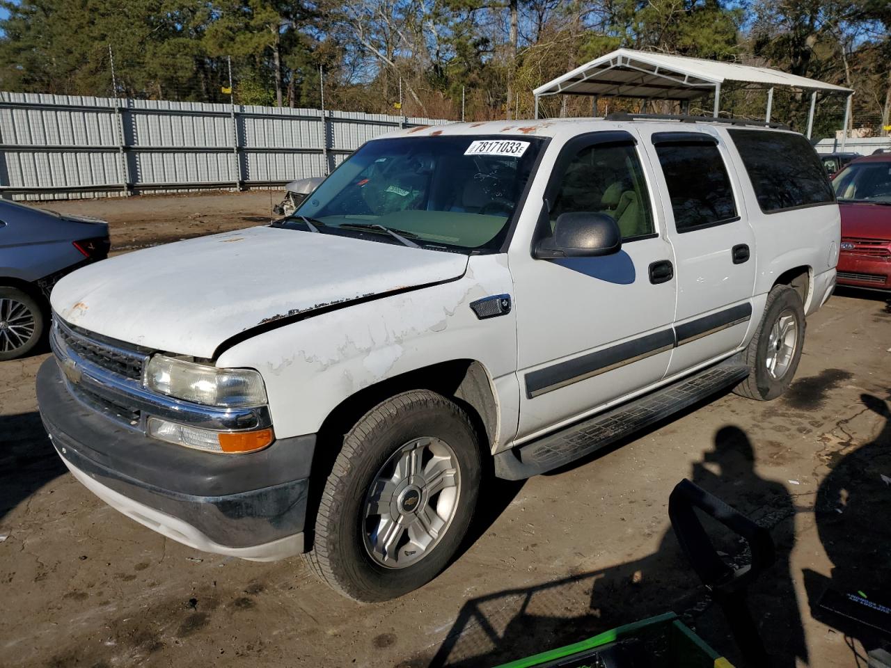 Image 1 of 2003 CHEVROLET SUBURBAN C1500 2003 with VIN 1GNEC16ZX3J167092