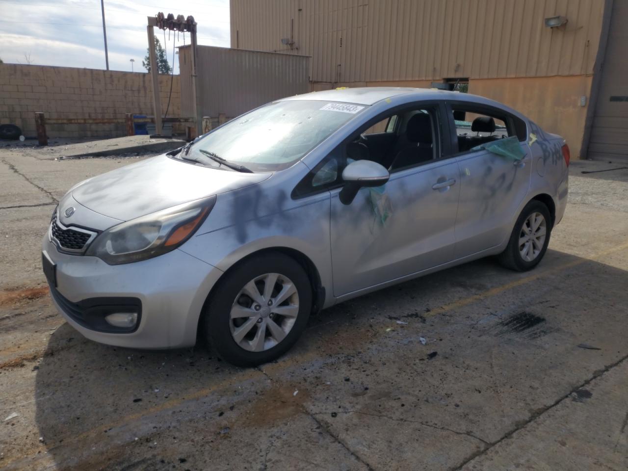 Image 1 of 2013 KIA RIO EX 2013 with VIN KNADN4A39D6117207