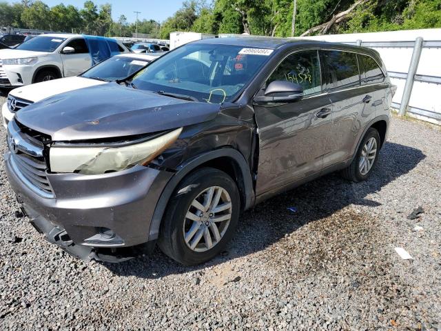 Obraz 1 z 2015 TOYOTA HIGHLANDER LE 2015 z VIN 5TDZARFH6FS013041