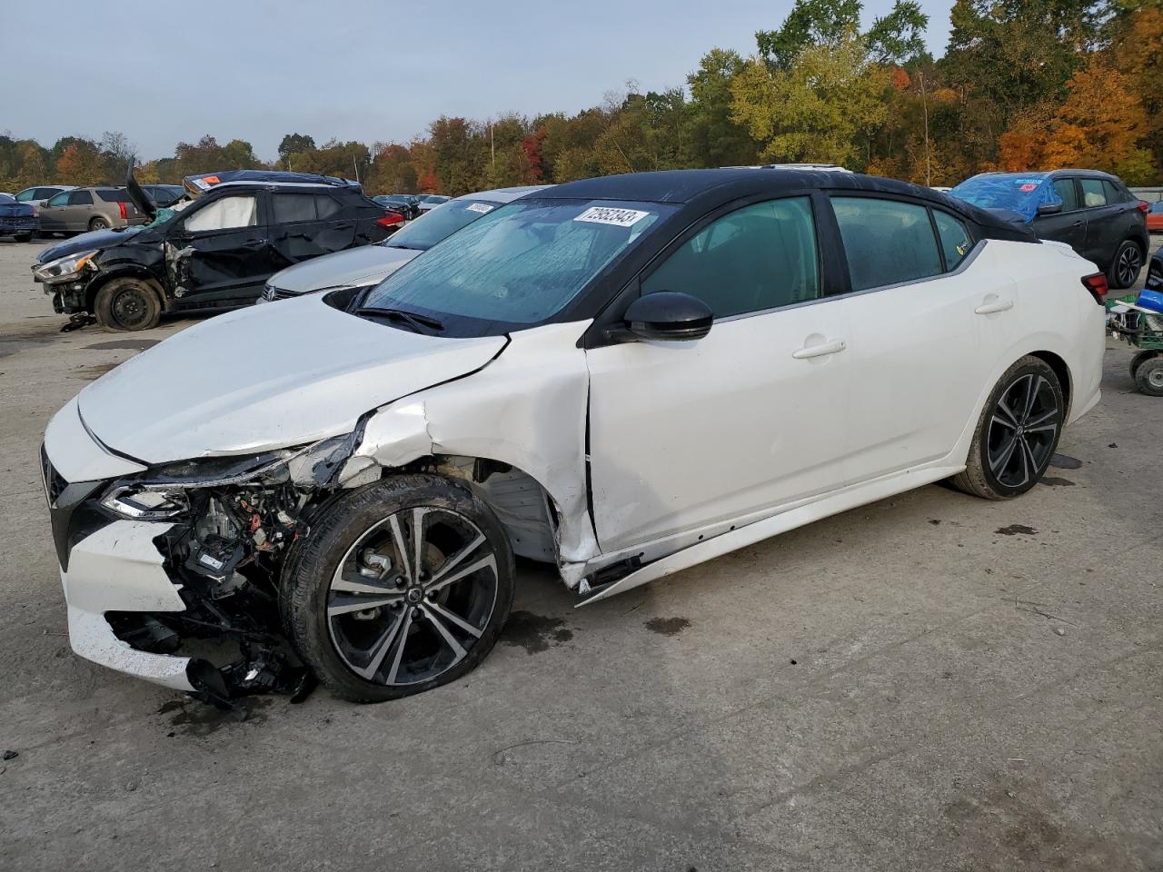 Image 1 of 2023 NISSAN SENTRA SR 2023 with VIN 3N1AB8DV7PY270798