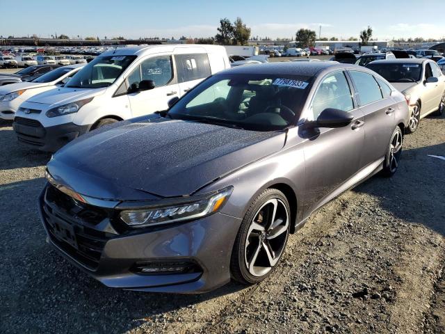Image 1 of 2018 HONDA ACCORD SPORT 2018 with VIN 1HGCV1F35JA177257