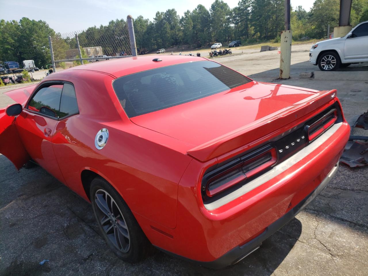 Image 2 of 2019 DODGE CHALLENGER SXT 2019 with VIN 2C3CDZGG2KH526092