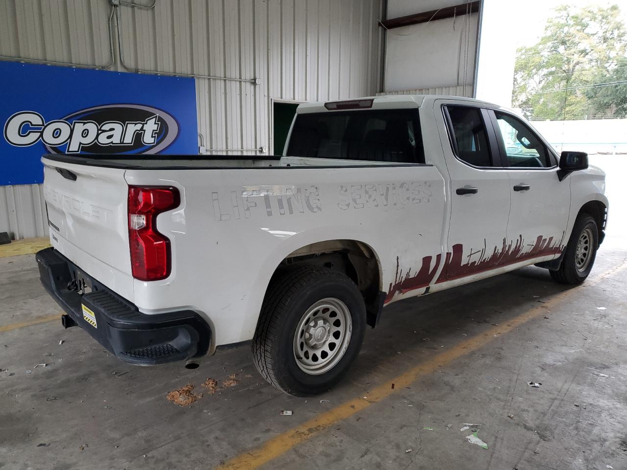 Image 3 of 2019 CHEVROLET SILVERADO C1500 2019 with VIN 1GCRWAEF5KZ418030