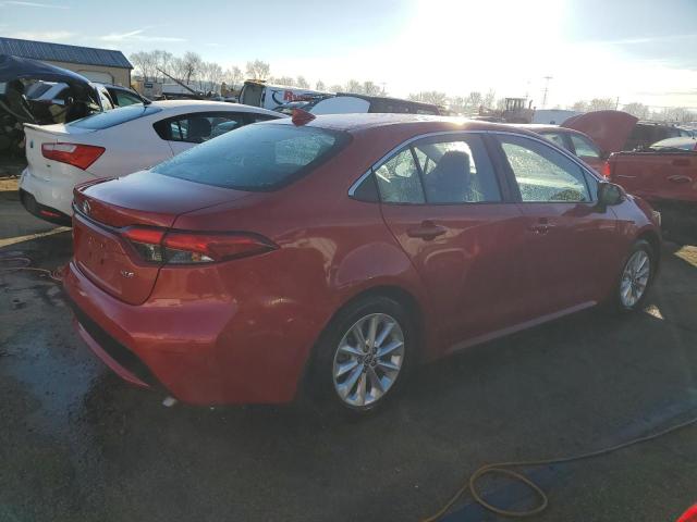 Image 3 of 2021 TOYOTA COROLLA XLE 2021 with VIN 5YFFPMAE6MP181754