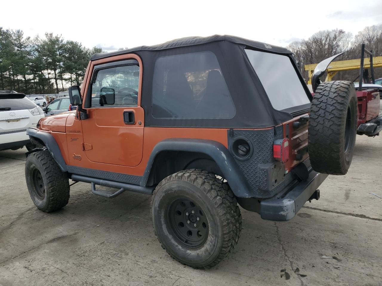 Image 2 of 2002 JEEP WRANGLER / TJ SPORT 2002 with VIN 1J4FA49S12P754029