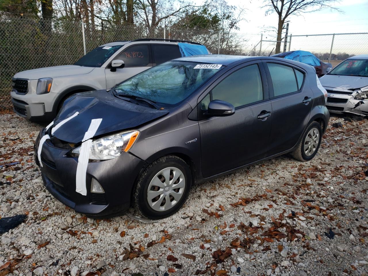 Obraz 1 z 2012 TOYOTA PRIUS C  2012 z VIN JTDKDTB38C1030819