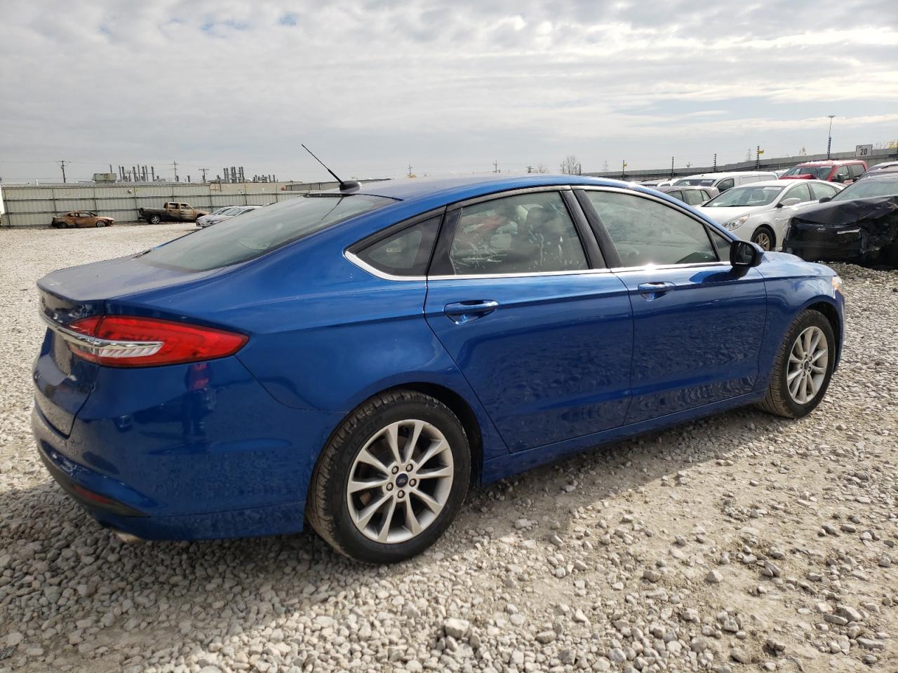 Изображение 3 2017 FORD FUSION SE 2017 с VIN 3FA6P0H73HR176209
