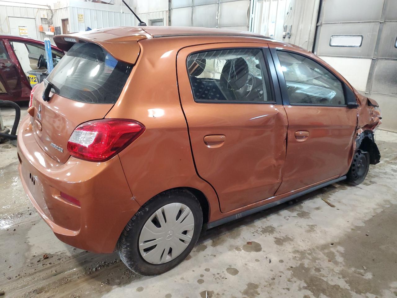Image 3 of 2019 MITSUBISHI MIRAGE ES 2019 with VIN ML32A3HJ7KH013954