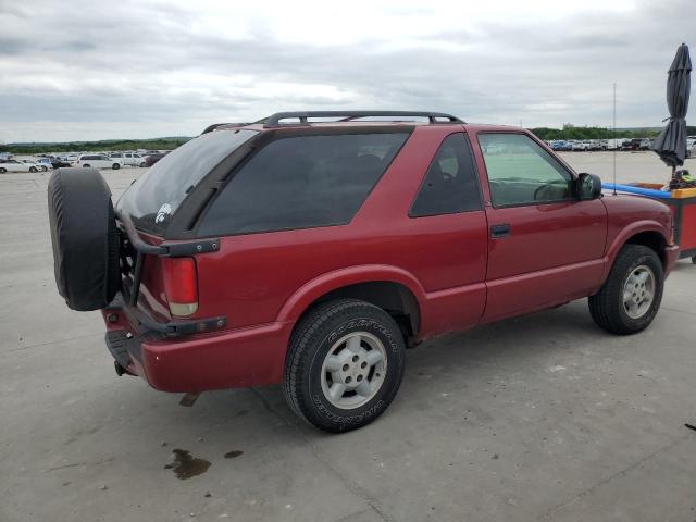 Image 3 of 1999 CHEVROLET BLAZER  1999 with VIN 1GNCT18W9XK217474
