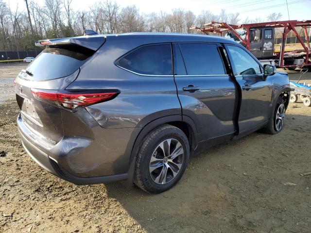 Image 3 of 2020 TOYOTA HIGHLANDER XLE 2020 with VIN 5TDHZRBH8LS019879
