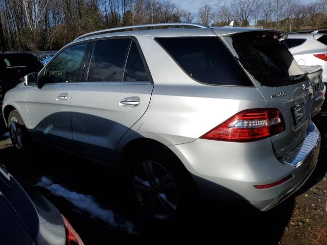 Image 2 of 2014 MERCEDES-BENZ ML 350 4MATIC 2014 with VIN 4JGDA5HB3EA284318