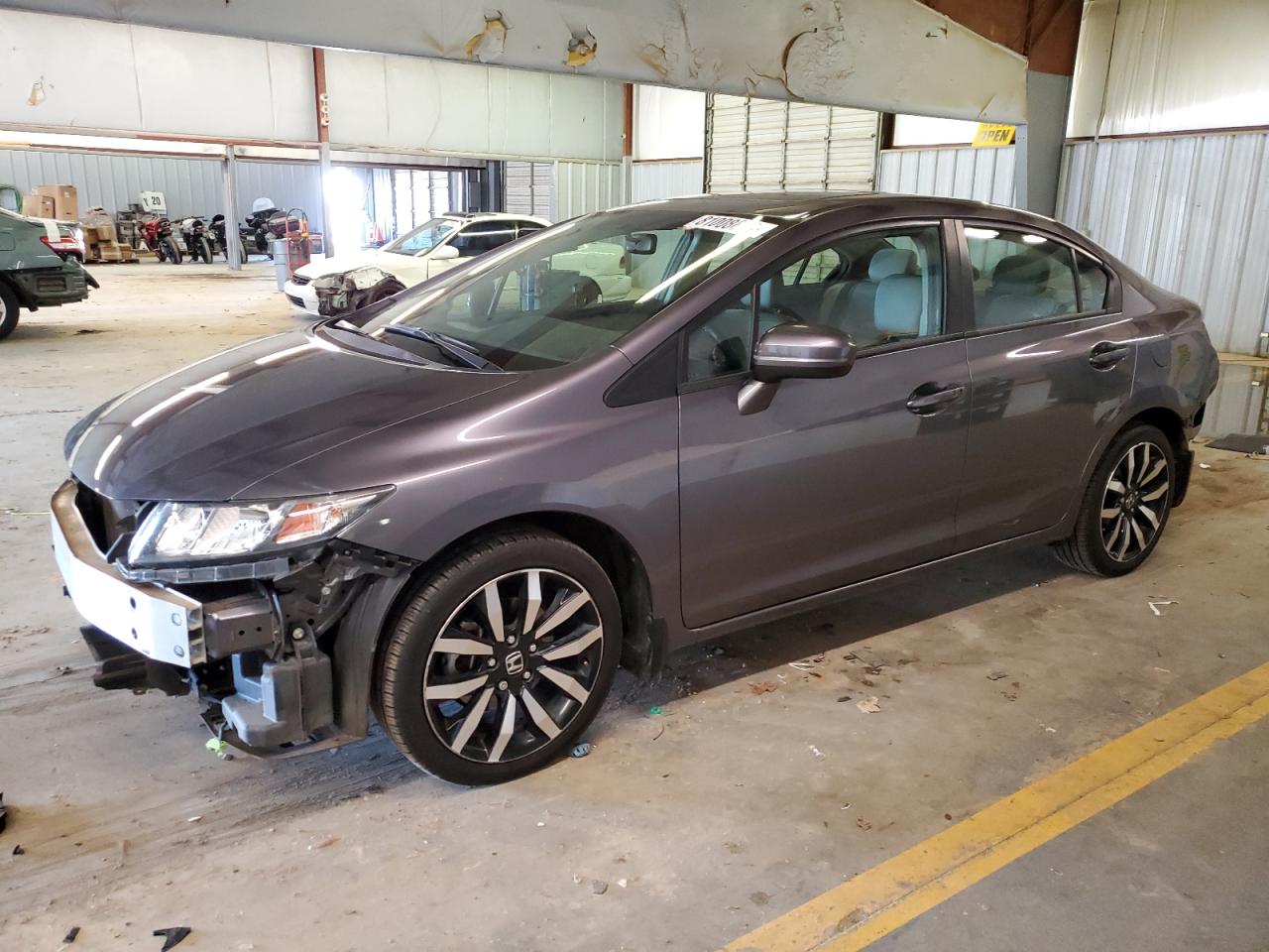 Image 1 of 2014 HONDA CIVIC EXL 2014 with VIN 2HGFB2F96EH520875
