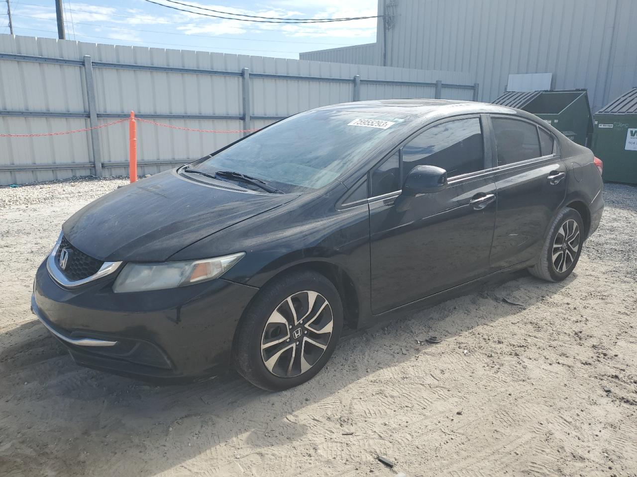 Obraz 1 z 2013 HONDA CIVIC EX 2013 z VIN 19XFB2F8XDE076836