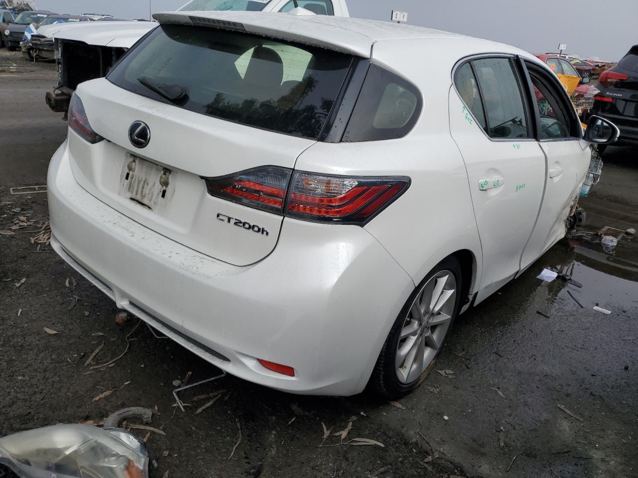 Изображение 3 2012 LEXUS CT 200 2012 с VIN JTHKD5BH0C2106095