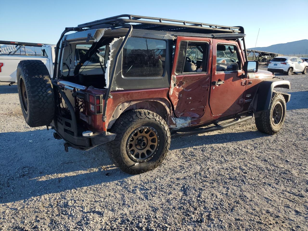 Изображение 3 2007 JEEP WRANGLER SAHARA 2007 с VIN 1J8GB59117L111904