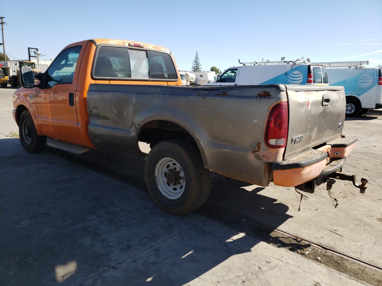 Image 2 of 2003 FORD F350 SRW SUPER DUTY 2003 with VIN 1FDSF34L53ED46397