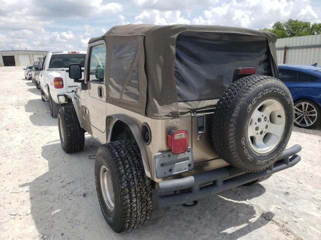 Image 3 of 2003 JEEP WRANGLER / TJ SAHARA 2003 with VIN 1J4FA59S73P350479