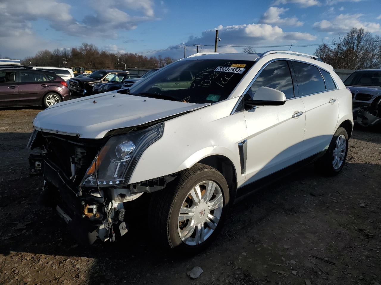 Image 1 of 2014 CADILLAC SRX LUXURY COLLECTION 2014 with VIN 3GYFNEE31ES681551