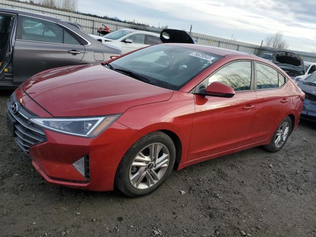 Image 1 of 2019 HYUNDAI ELANTRA SEL 2019 with VIN 5NPD84LF5KH475487