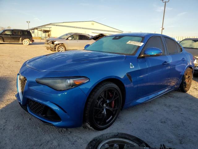 Image 1 of 2019 ALFA ROMEO GIULIA QUADRIFOGLIO 2019 with VIN ZARFAMEV2K7601574