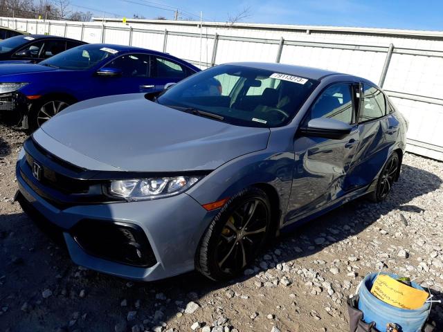 Image 1 of 2021 HONDA CIVIC SPORT 2021 with VIN SHHFK7H4XMU206176