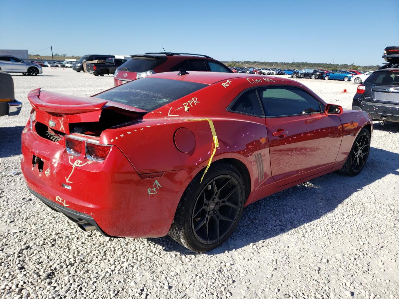 Image 3 of 2012 CHEVROLET CAMARO LS 2012 with VIN 2G1FE1E39C9189013