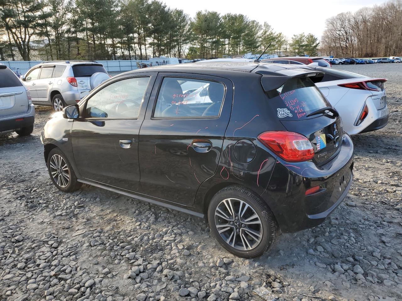 Image 2 of 2019 MITSUBISHI MIRAGE LE 2019 with VIN ML32A5HJ0KH015489
