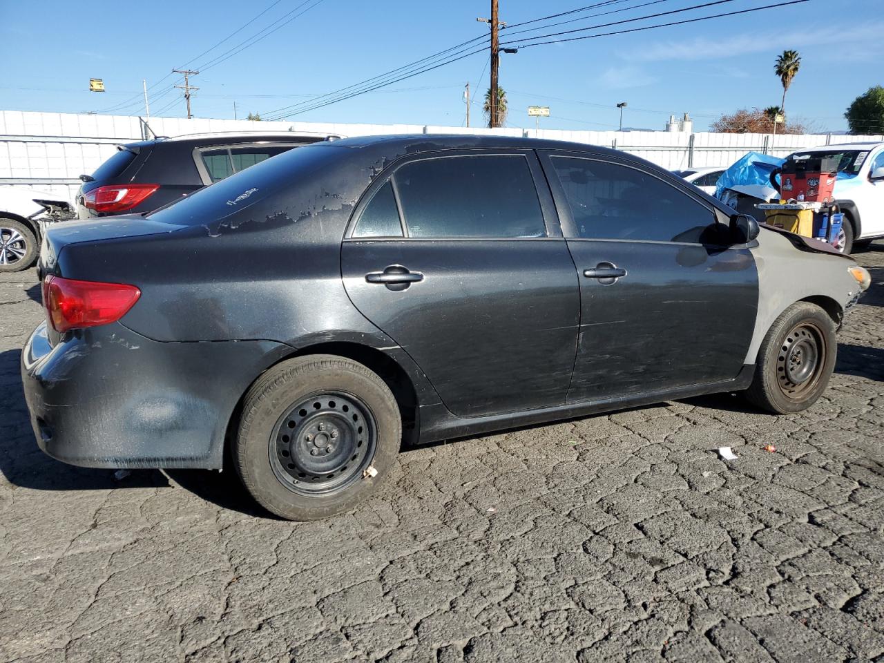 Image 3 of 2010 TOYOTA COROLLA BASE 2010 with VIN 1NXBU4EE1AZ371439