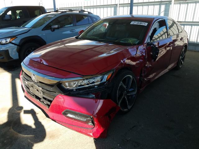 Obraz 2 z 2018 HONDA ACCORD SPORT 2018 z VIN 1HGCV1F32JA177765
