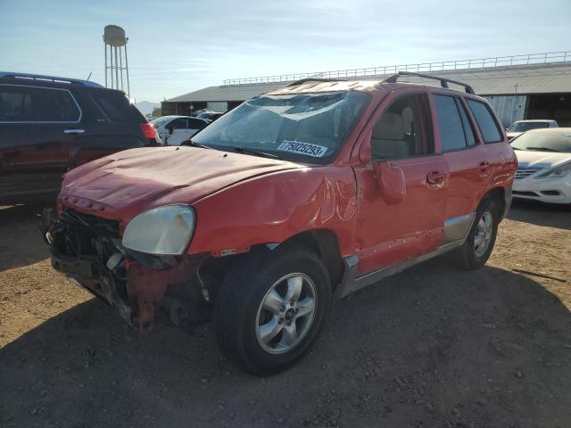 Image 1 of 2005 HYUNDAI SANTA FE GLS 2005 with VIN KM8SC13D55U944750