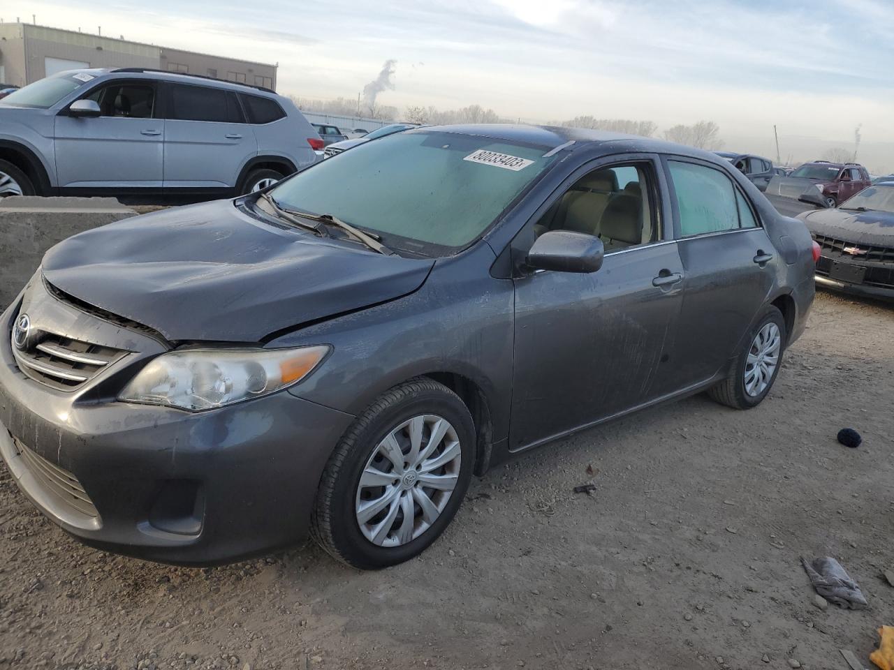 Image 1 of 2013 TOYOTA COROLLA BASE 2013 with VIN 2T1BU4EE4DC075921