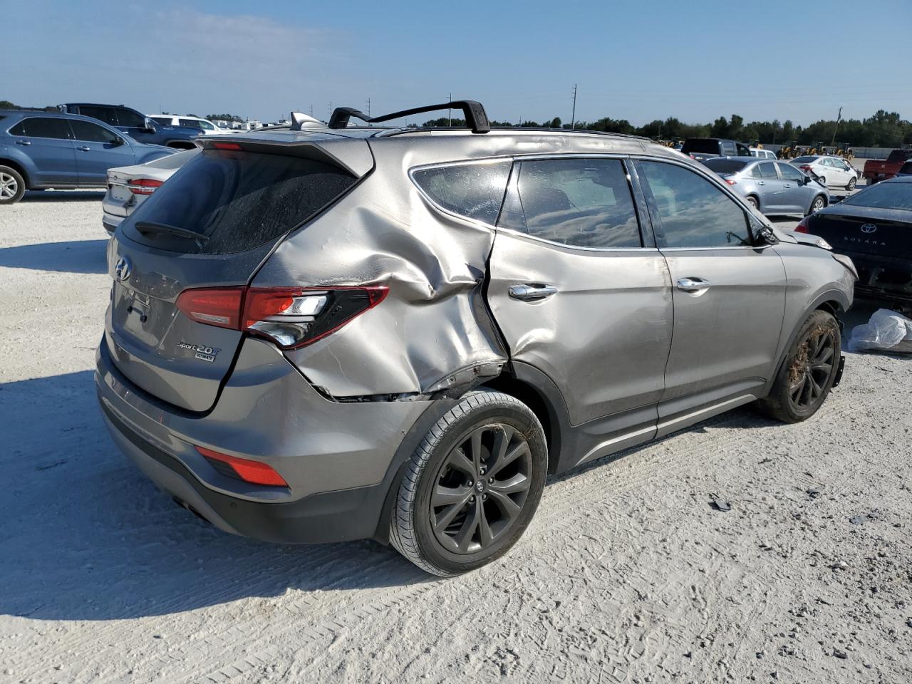 Image 3 of 2018 HYUNDAI SANTA FE SPORT  2018 with VIN 5NMZW4LAXJH088171