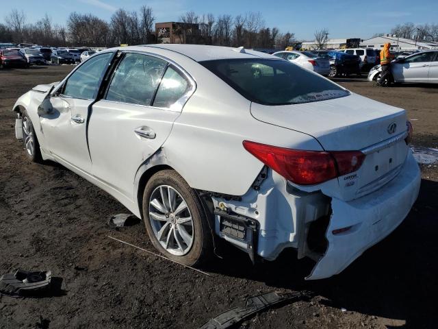 Image 2 of 2014 INFINITI Q50 BASE 2014 with VIN JN1BV7AR7EM692552