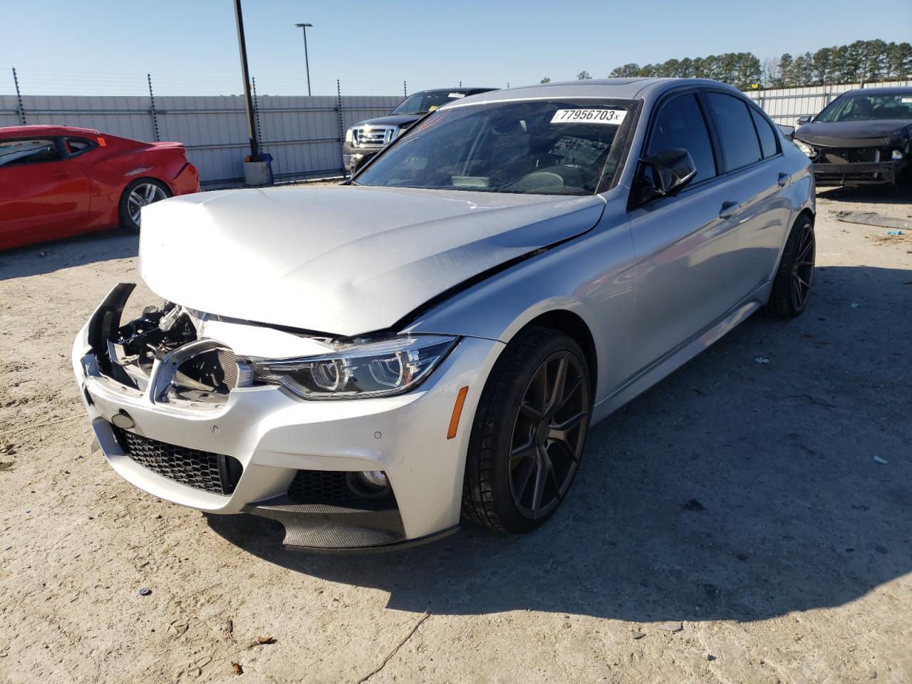 Image 1 of 2017 BMW 330 I 2017 with VIN WBA8B9G37HNU54596