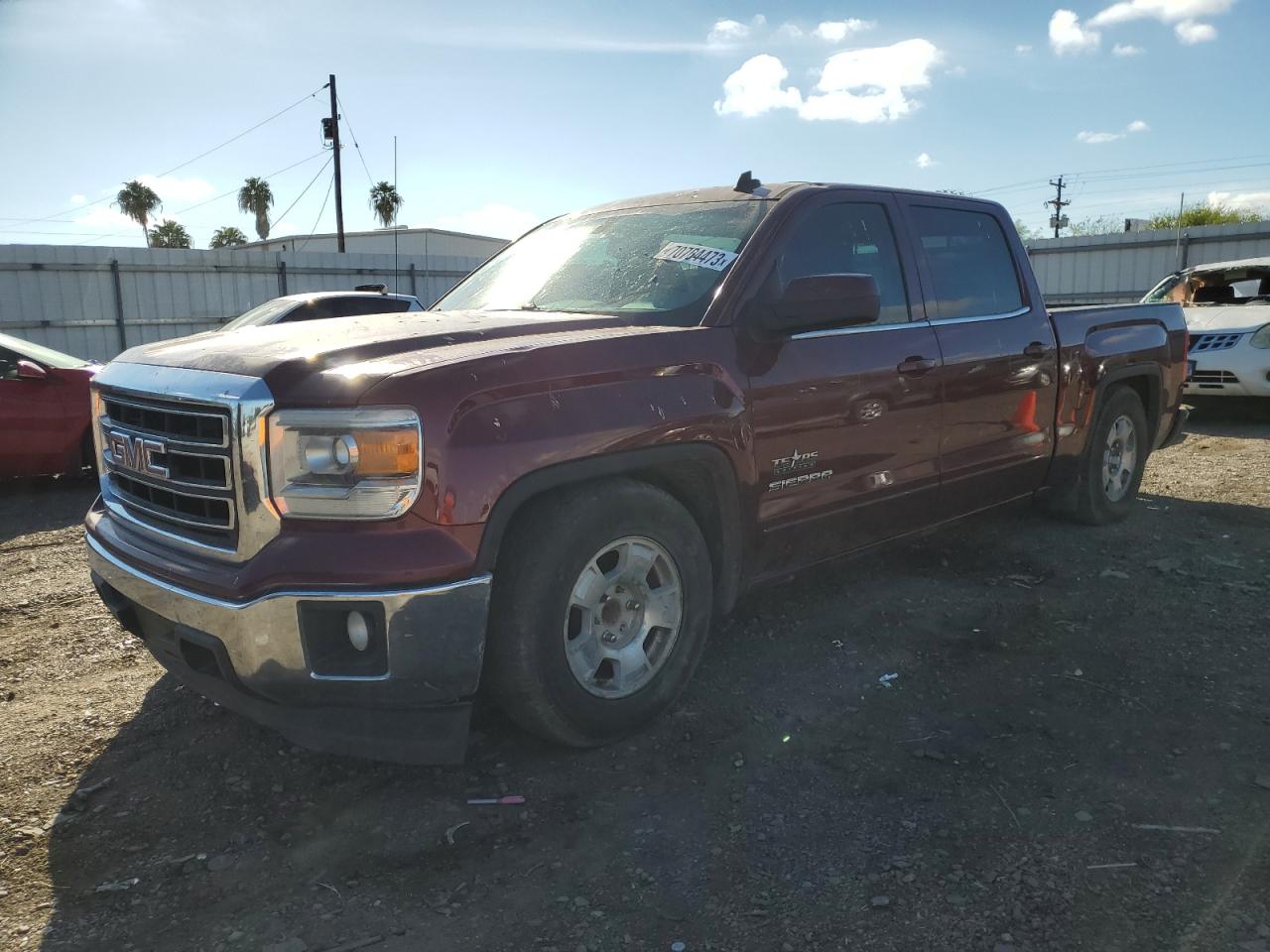 Image 1 of 2014 GMC SIERRA C1500 SLE 2014 with VIN 3GTP1UEC5EG102631