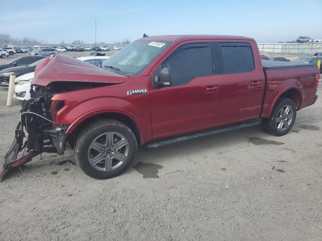 Image 1 of 2019 FORD F150 SUPERCREW 2019 with VIN 1FTEW1E59KFB34858