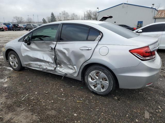 Image 2 of 2013 HONDA CIVIC LX 2013 with VIN 19XFB2F57DE098489