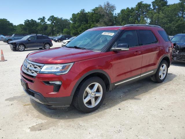 Image 1 of 2018 FORD EXPLORER XLT 2018 with VIN 1FM5K7D88JGA12233