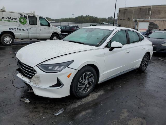 Image 1 of 2021 HYUNDAI SONATA HYBRID 2021 with VIN KMHL24JJ2MA031462