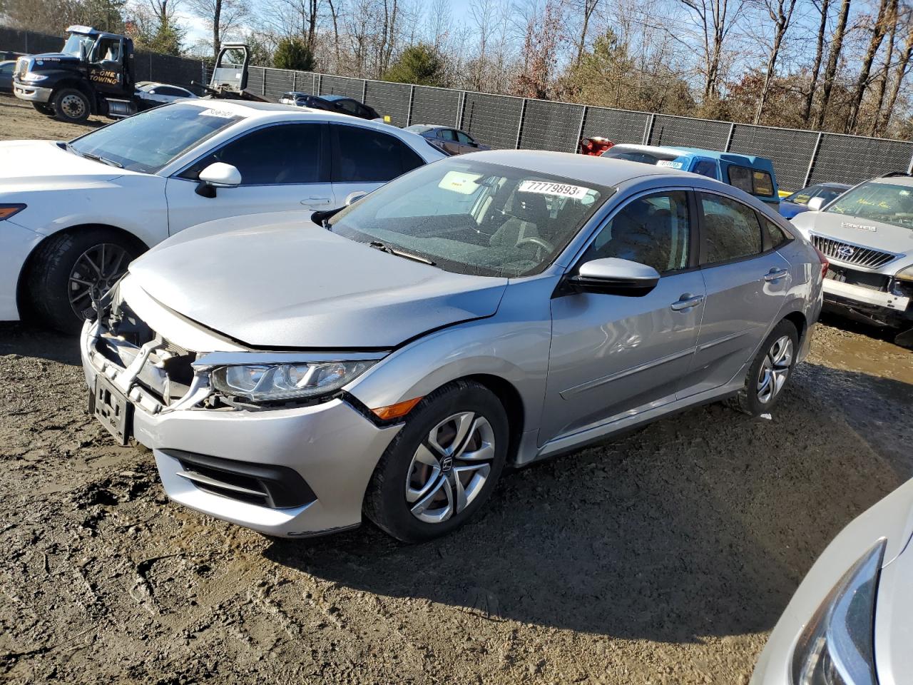 Image 1 of 2016 HONDA CIVIC LX 2016 with VIN 19XFC2F52GE220693