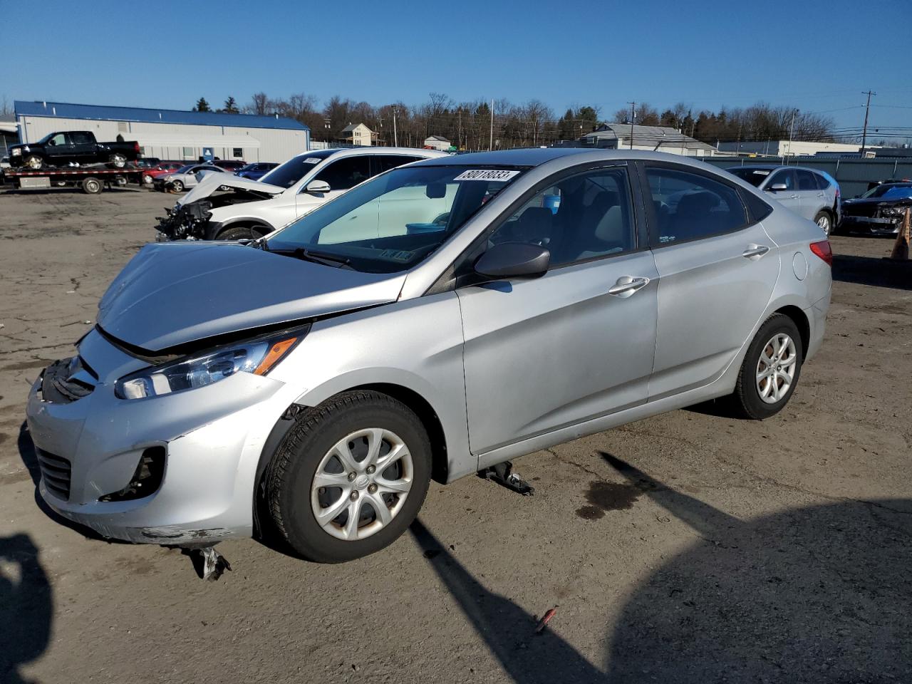 Изображение 1 2013 HYUNDAI ACCENT GLS 2013 с VIN KMHCT4AE1DU438154