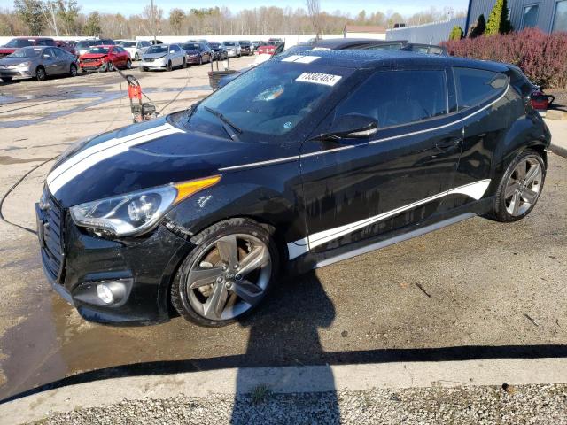 Image 1 of 2015 HYUNDAI VELOSTER TURBO 2015 with VIN KMHTC6AE2FU217967
