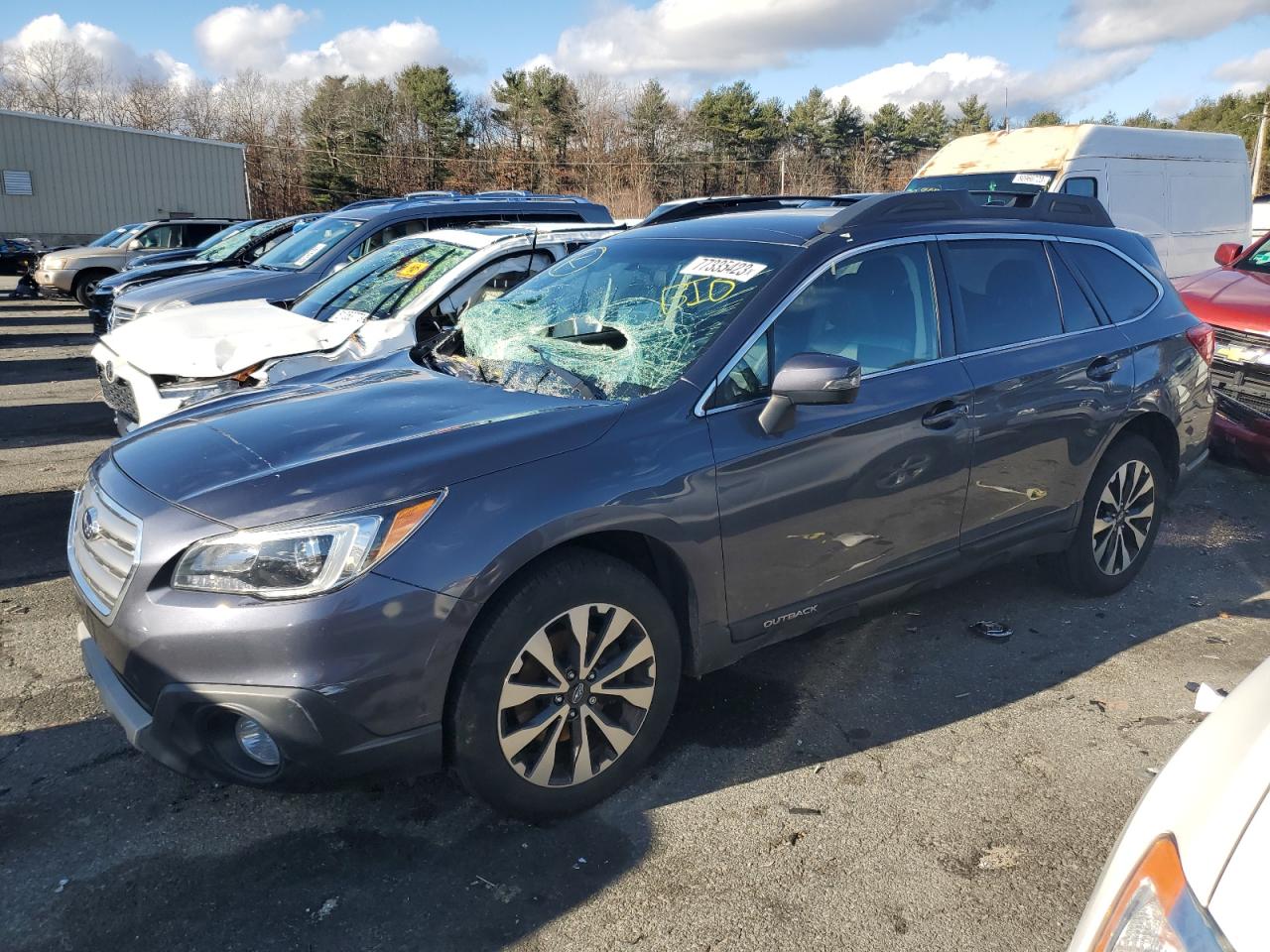 Изображение 1 2016 SUBARU OUTBACK 2.5I LIMITED 2016 с VIN 4S4BSAJCXG3240338