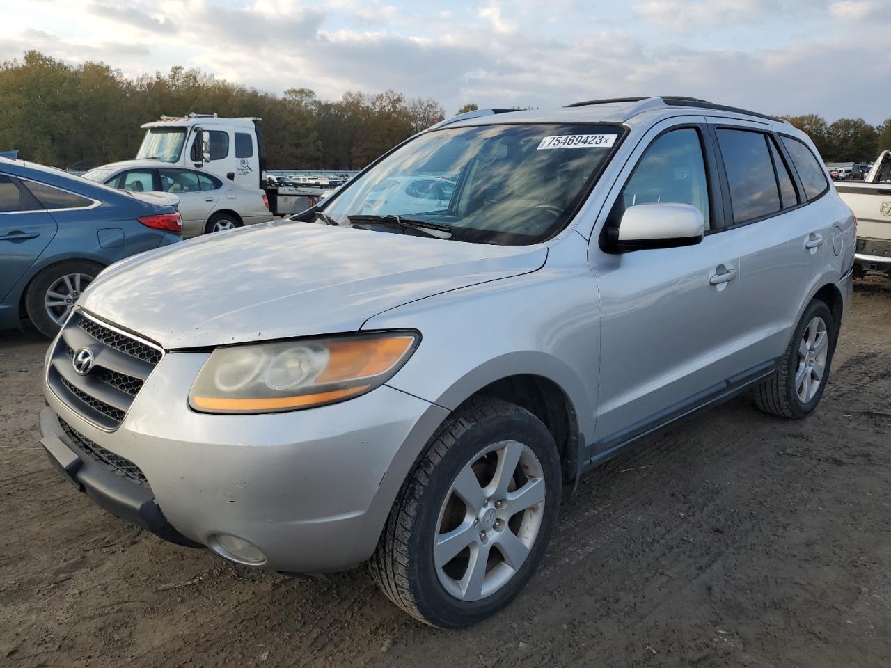 Obraz 1 z 2009 HYUNDAI SANTA FE SE 2009 z VIN 5NMSH13E39H247461