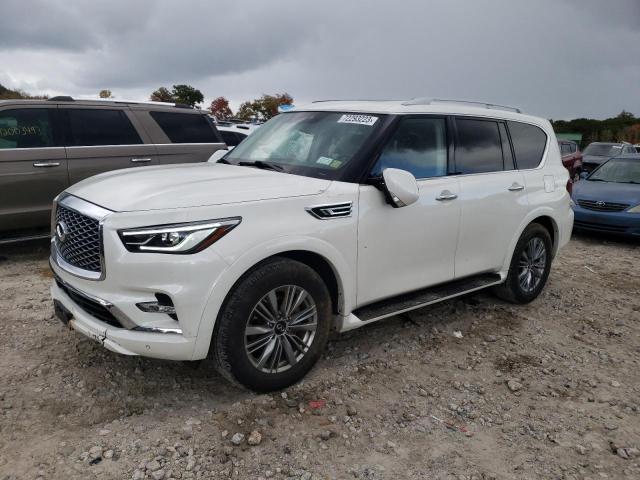 Image 1 of 2021 INFINITI QX80 LUXE 2021 with VIN JN8AZ2AC0M9475376