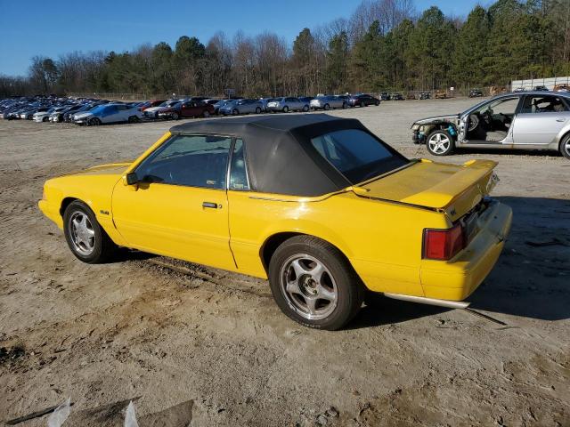 Image 2 of 1993 FORD MUSTANG LX 1993 with VIN 1FACP44EXPF195477