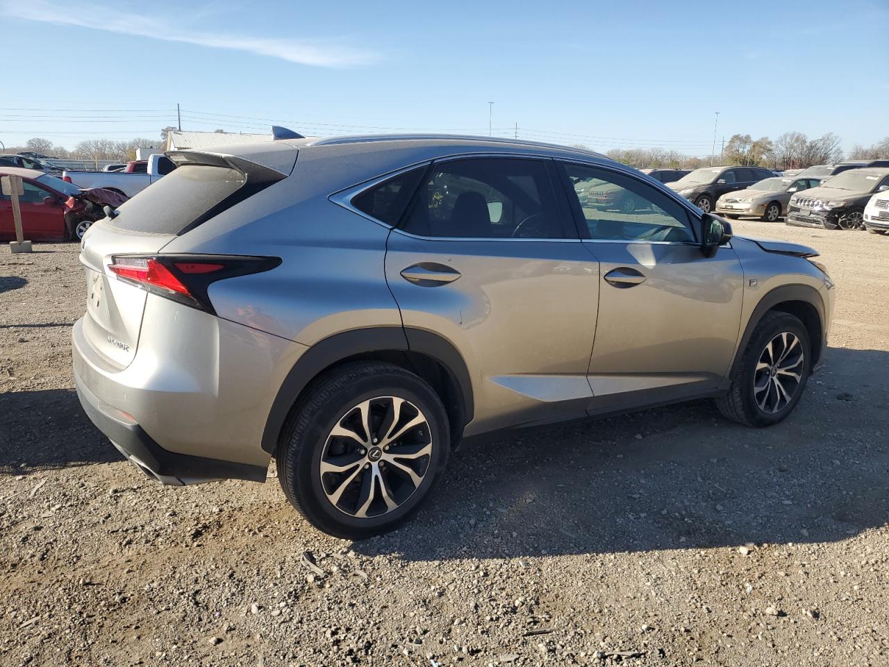 Image 3 of 2016 LEXUS NX 200T BASE 2016 with VIN JTJBARBZ7G2059662